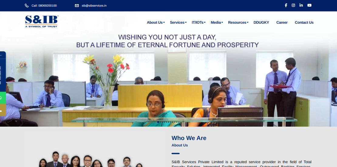 S&IB Security Service in Mumbai