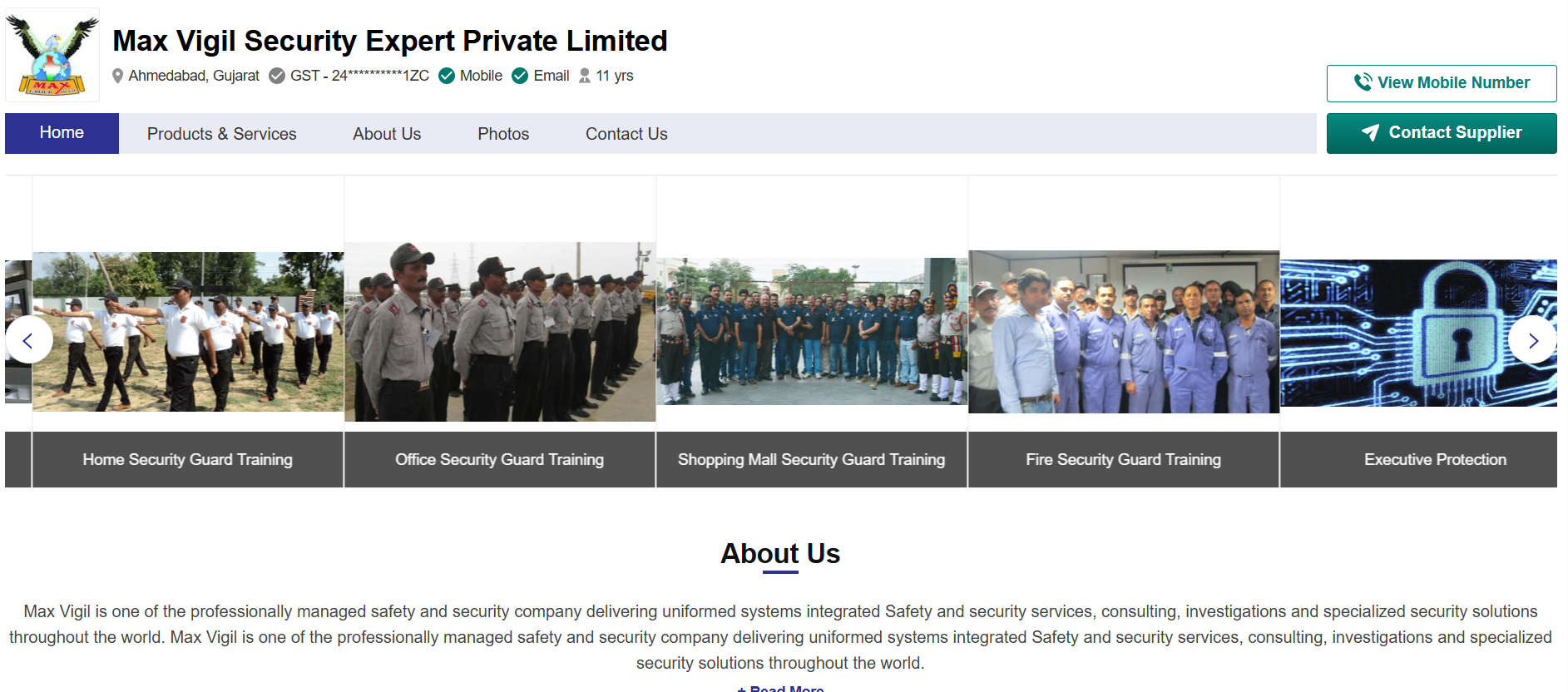 Max Vigil Security Expert Pvt Ltd
