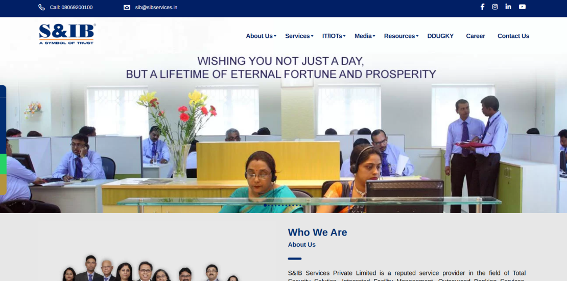 S&IB Security Services in Delhi